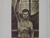 Triptych. Boxers of Tashkent. Andrey Borzenko.1977