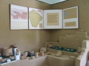 Экспозиция в музее Афросиаба.1