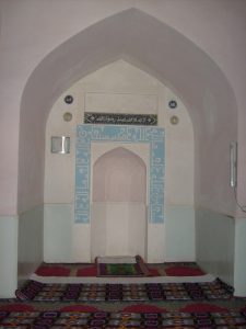 Михраб мечети Ходжа Абди Берун. Самарканд