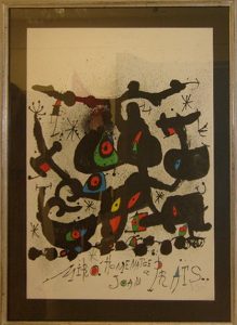 Joan Miro. Выставка _ Дань Жоане Прате _. 1971