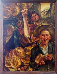 G.I. Silberman, The bread of old Tashkent. 1980