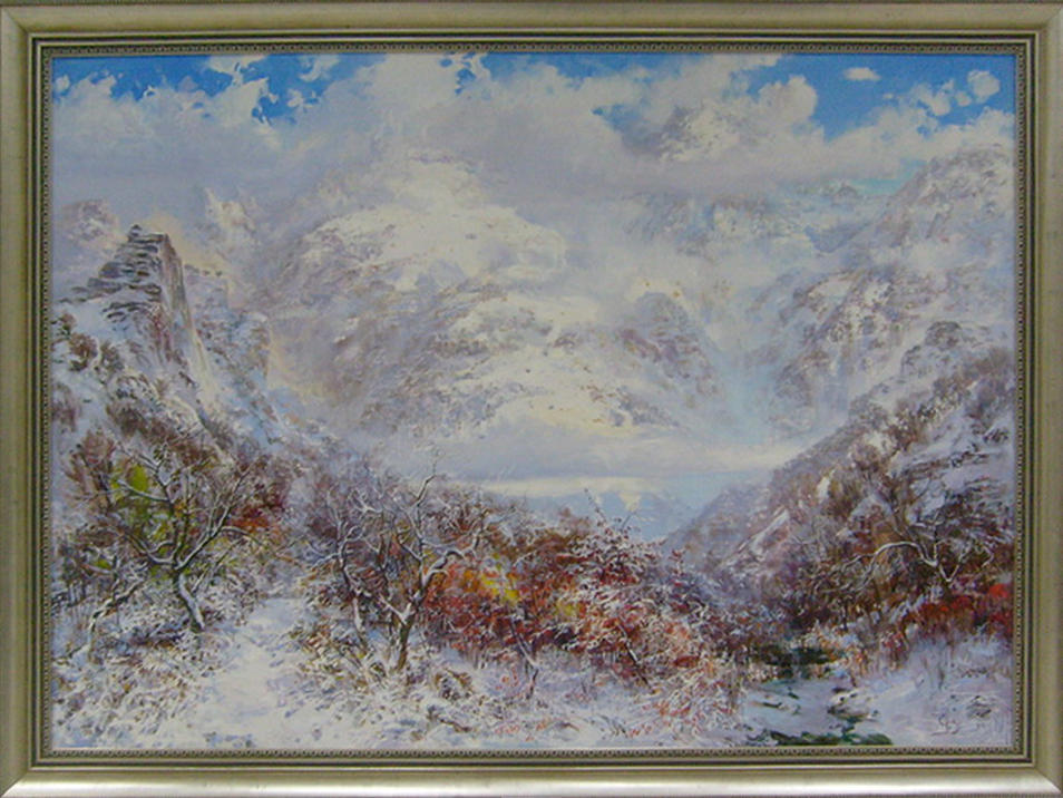 Valery Enin. Snow covered the autumn. 2011