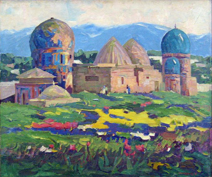 Timurov R. - Tombs of the Timurid in Samarkand. 1968