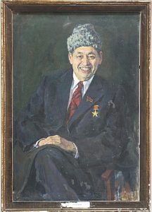 Портрет академика А.С.Садыкова. 1978 (ДХВ)