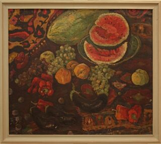 Абдуманнон-Юнусов.-Натюрморт-с-арбузом.-1966