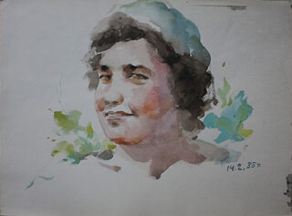 Урумбай-Ахунов.-Портрет.-1985