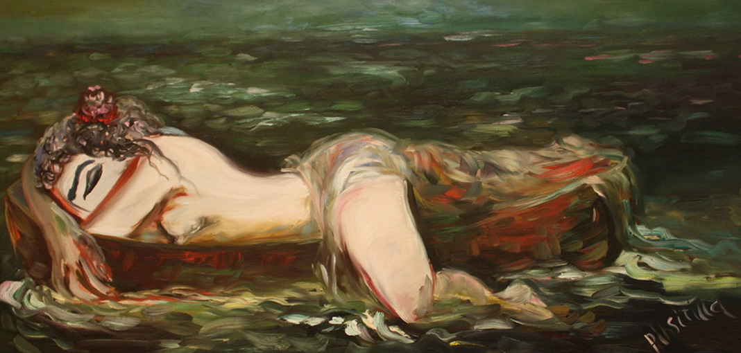 Рихситилла Акрамов. Девушка волна. 2013