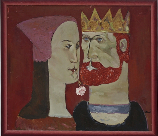 Павел Кичко. Король и королева. 1990