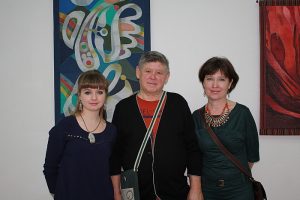 Семья Пучковских. Яна, Владимир, Светлана.