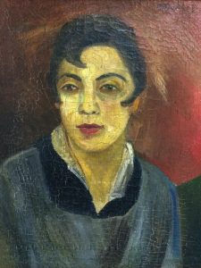 А. Н. Волков- Портрет жены. 1936