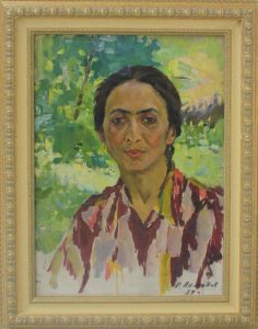Ахмедов Р. Женский портрет 1959