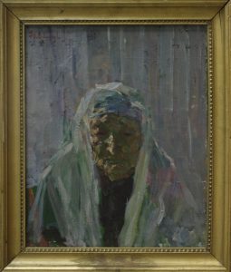 Елизаров Ю. Портрет матери Юдакова . 1960