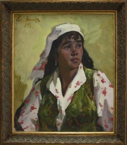 А. Винер. Портрет Максумовой. 1969