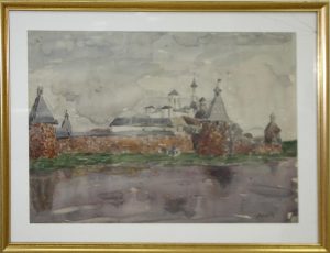 Паруб Михаил. Соловецкий монастырь. 1973