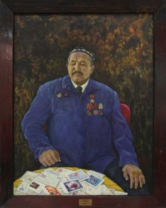 Йигитали Турсунназаров. Портрет Ахмаджона Шукурова. 1975 (ДХВ)
