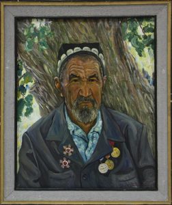 Йигитали Турсунназаров. Портрет участника ВОВ (ДХВ)