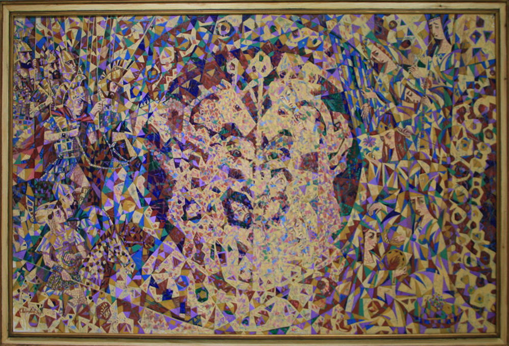 Хуршид Зиёханов. Согдийская мозаика. 2017