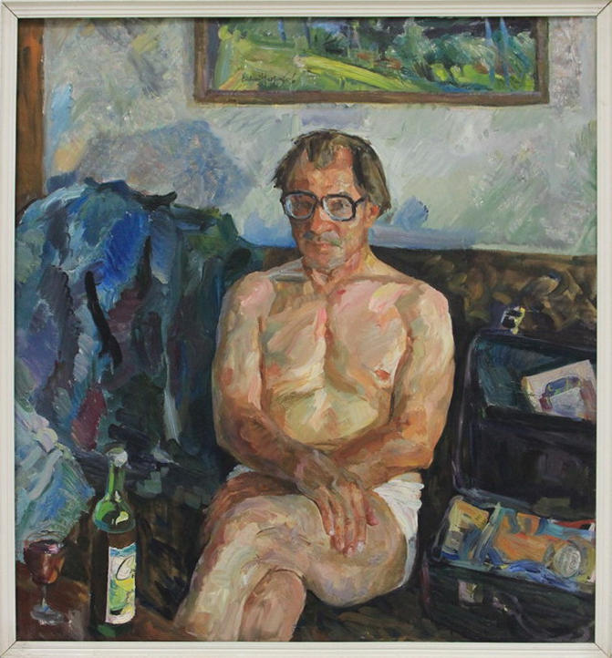 Мельников Евгений. Портрет Феликса. 1988