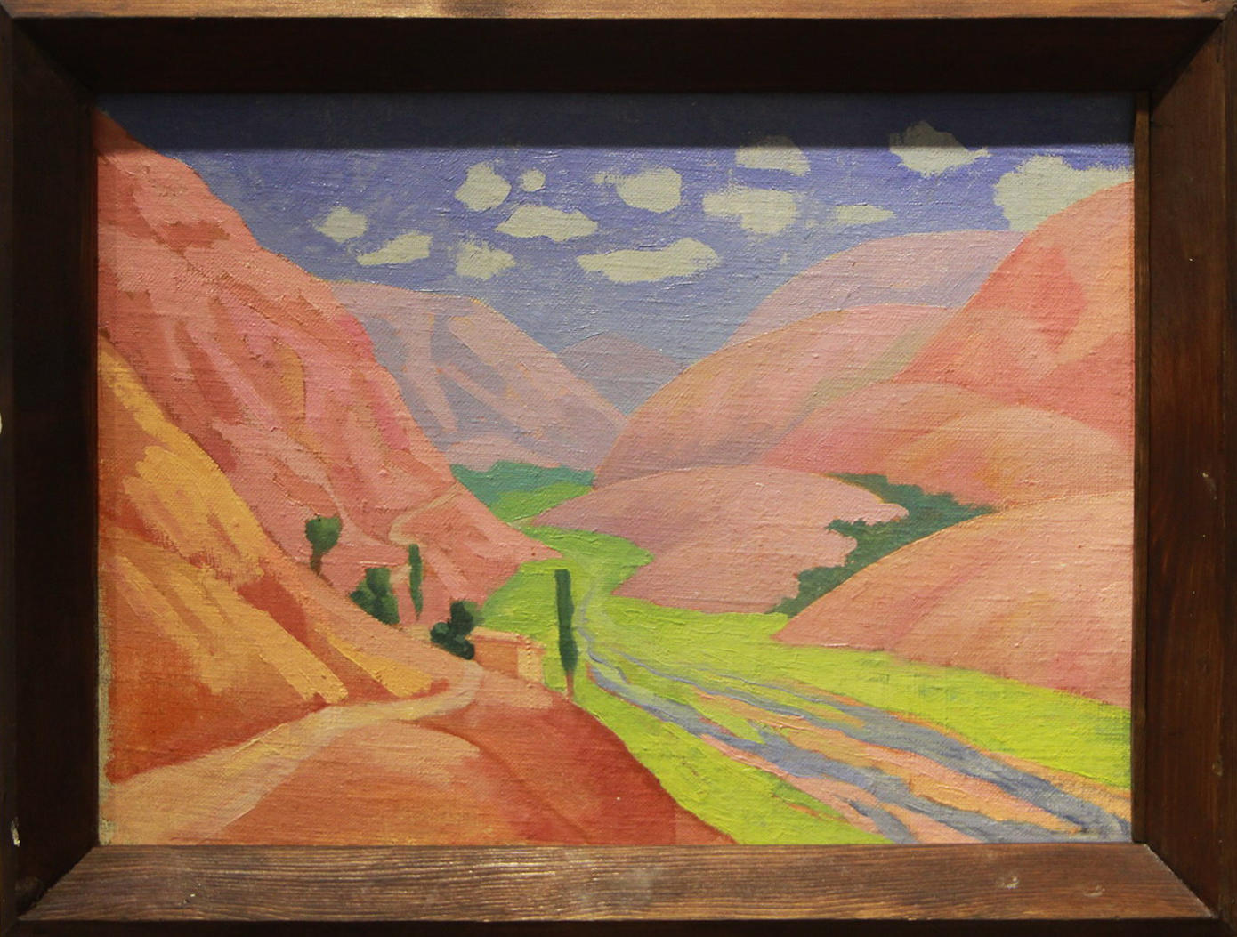 Карахан Н. Г. (1900-1970). Розовые горы. 1920