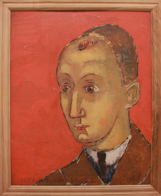Комаровский В.А. -(1883-1937). Мужской портрет. 1-я половина 20 века