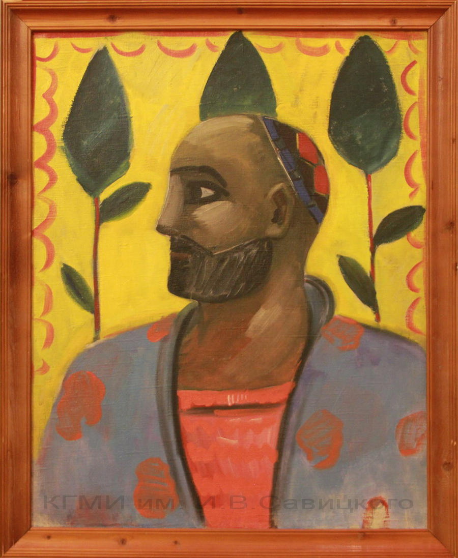 Тансыкбаев У.Т. (1904-1974). Портрет узбека. 1934.