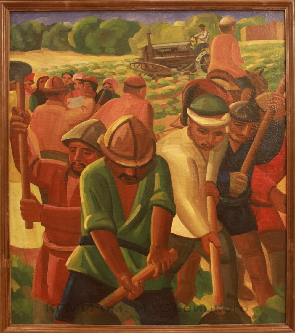 Волков А.Н. (1886-1957), Весенние работы. 1932