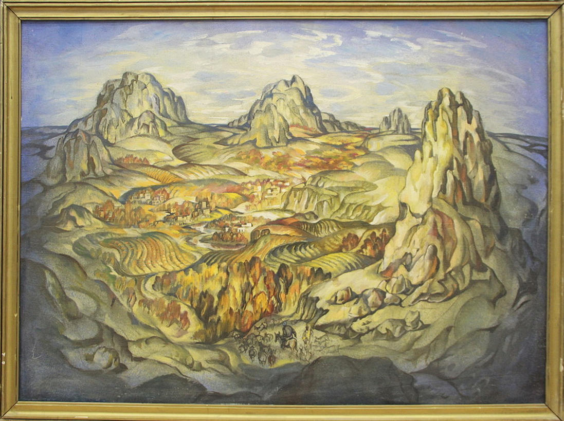 Бурмакин В. Чортог- Четыре горы. 1986