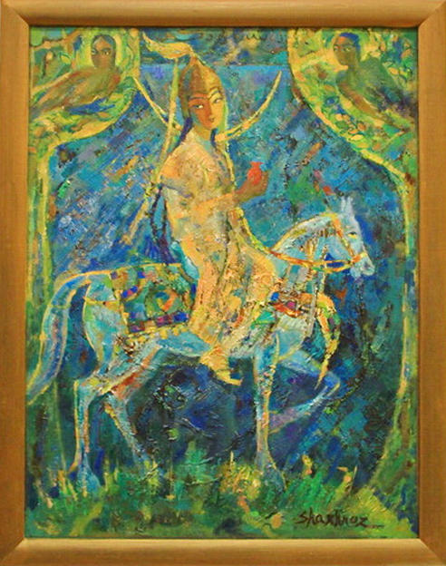 Шахноз Абдуллаева. Девушка-луна. 1998