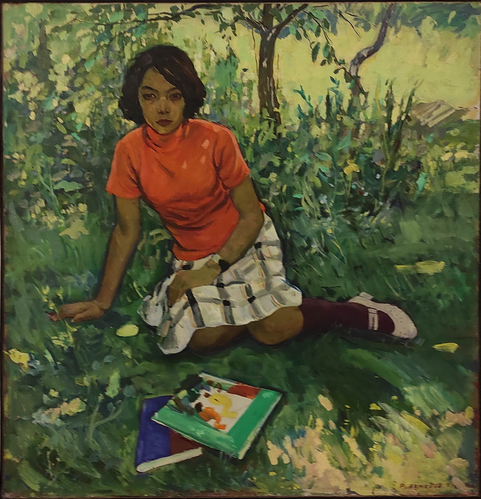Рахим Ахмедов. В саду Нигора. 1971. (ГМИУз)