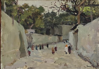 Калантаров Эмануэль. «Исфара. Переулок». 1969
