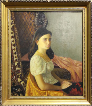А. Икромжонов. Портрет Мадины. 2002