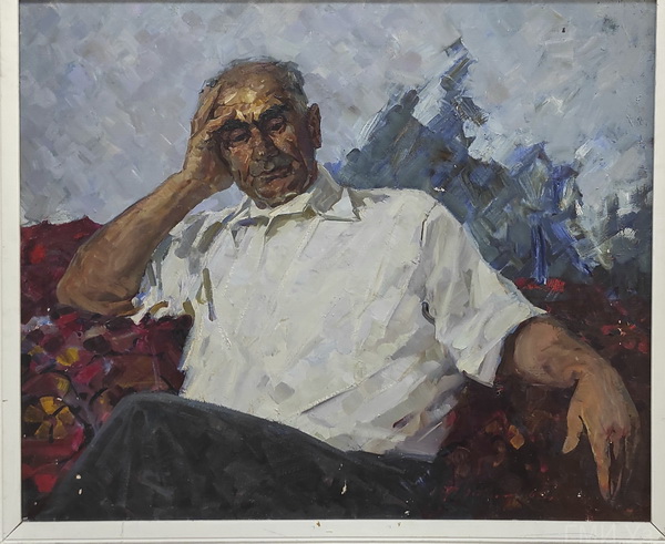 Тачат Оганесов. Портрет Еремяна. 1962