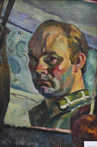 Мельников Евгений. Автопортрет. 1967