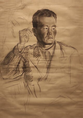 Урал Тансыкбаев. Автопортрет.1939