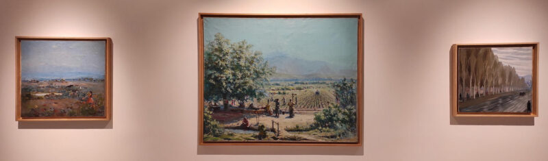 Урал Тансыкбаев. Далина Чирчика.1946, Обеденный перерыв.1948, Улица. 1935