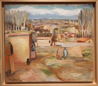 Урал Тансыкбаев. Этюд. Осенний мотив. 1934