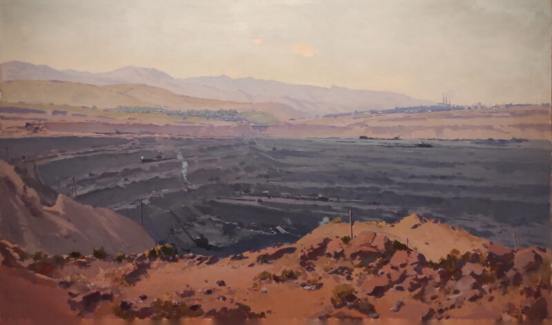 Урал Тансыкбаев. На рудниках советского Узбекистана. 1960