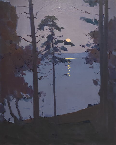 Урал Тансыкбаев. Озеро Сенеж. 1966