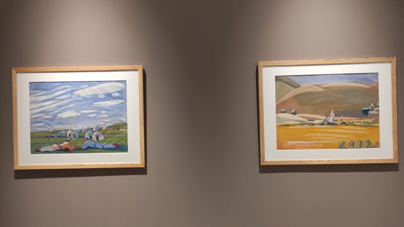 Урал Тансыкбаев. Шахматисты.1938, Под холмами. 1938