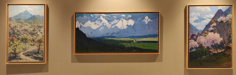 Урал Тансыкбаев. Весна, 1949, Алайская долина, 1972, Весна.1967