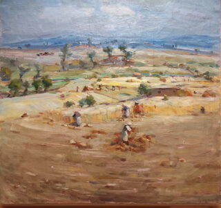 Урал Тансыкбаев. Жатва.1944