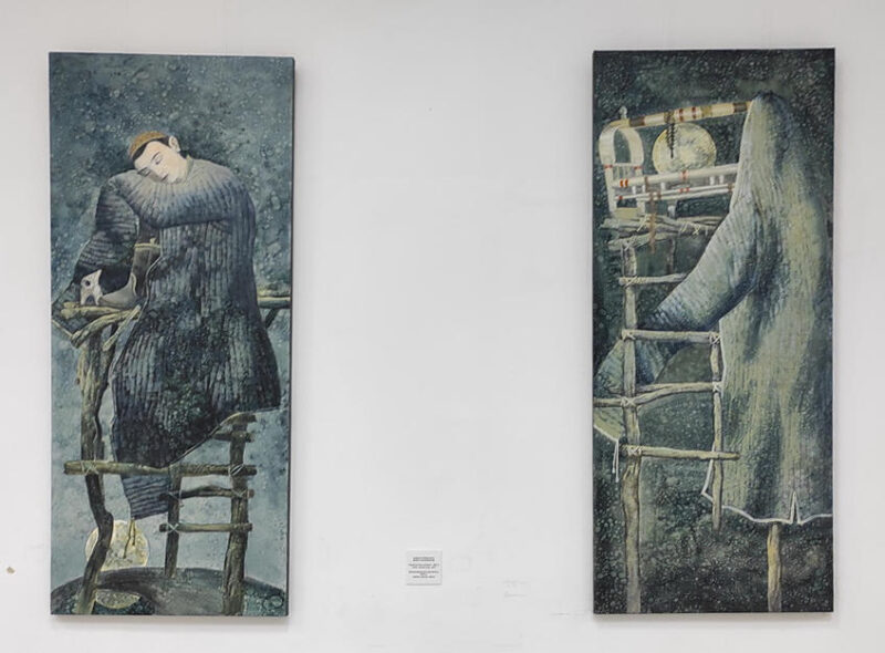 Бобур Вахобжонов. Безвозвратные рассветы. 2025. серебр. медаль