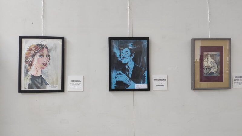 Экспозиция графических работ