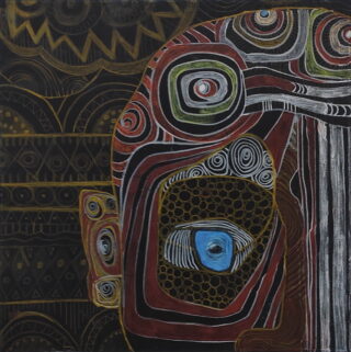 Гулжахон Махаммаджанова. Голубой глаз. 2023