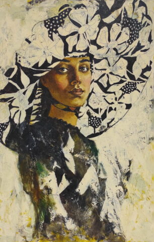 Ёкуб Бекназаров. Девушка в шляпе. 2025