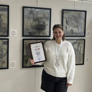 Ксения Небогина. Серия Искусство сквозь призму времени. 2025